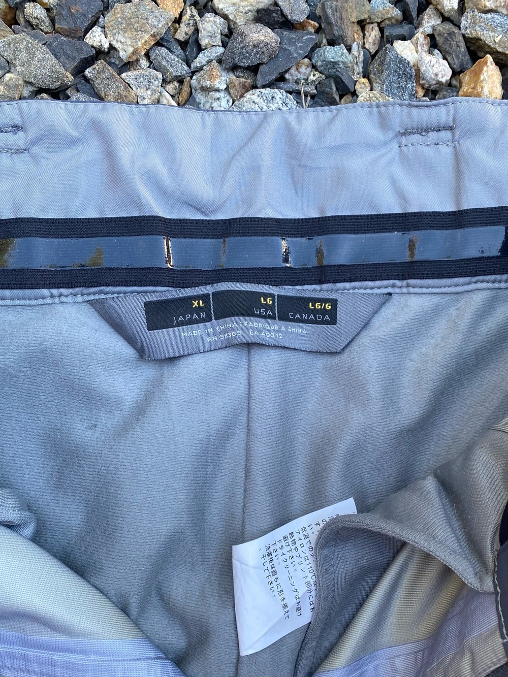 BONFIRE Men's 30K Gore-Tex Backcountry Shell Ski Pants - Slate Blue - Picture 11 of 13